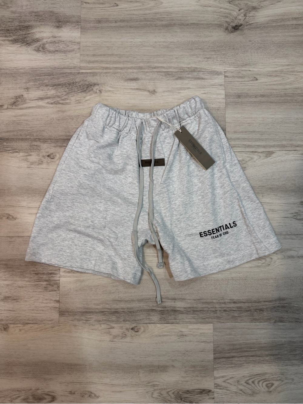 Essentials Light Oatmeal Shorts